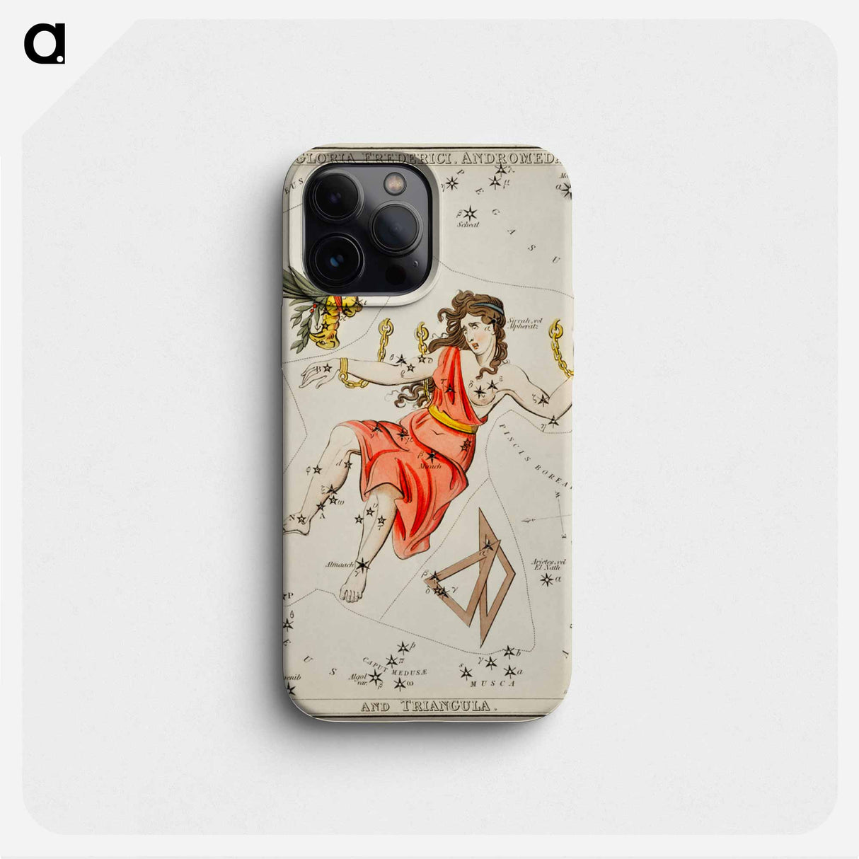Gloria Frederici, Andromeda - アンティーク地図 Phone Case.