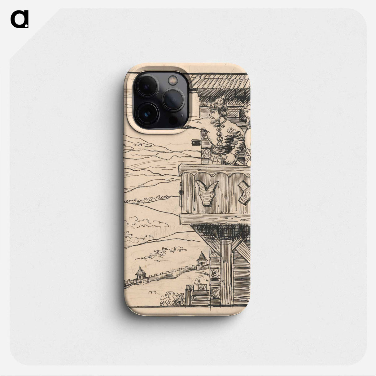 Illustration to the fairy tale - アーノルド ピーター ワイズ クビンチャン Phone Case.