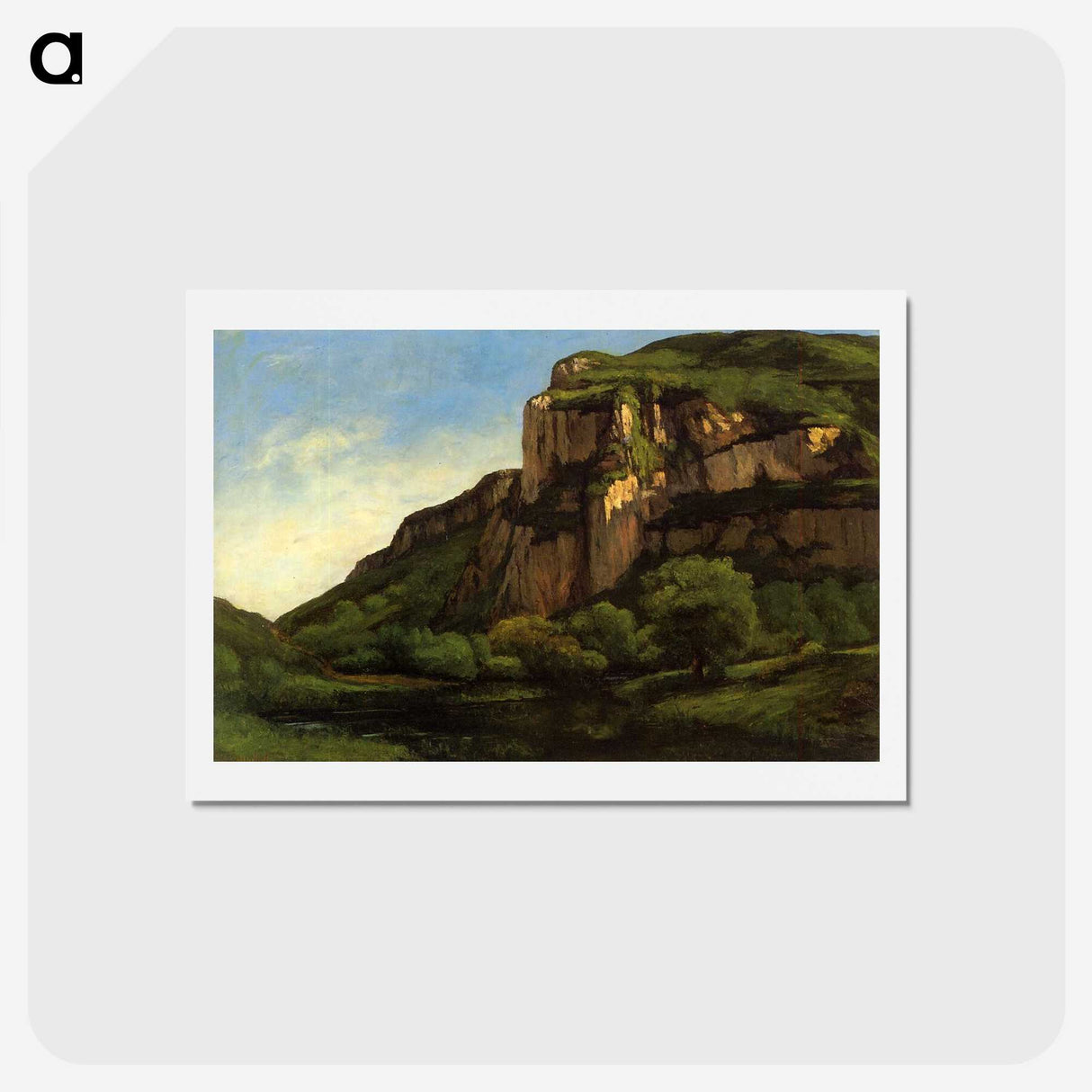 2-27_Gustave-Courbet_hagaki