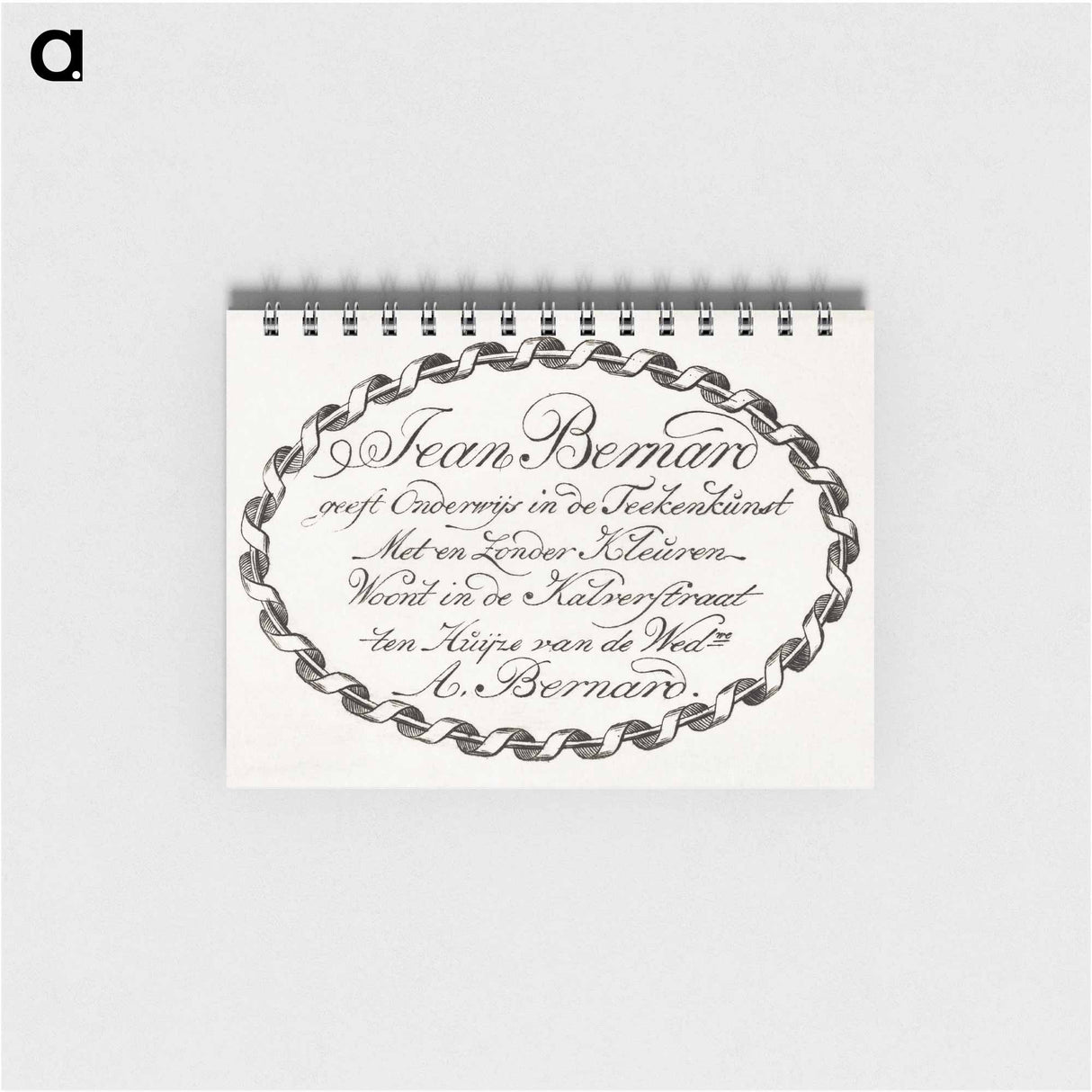 Jean Bernard's business card - ジャン ベルナール Memo.