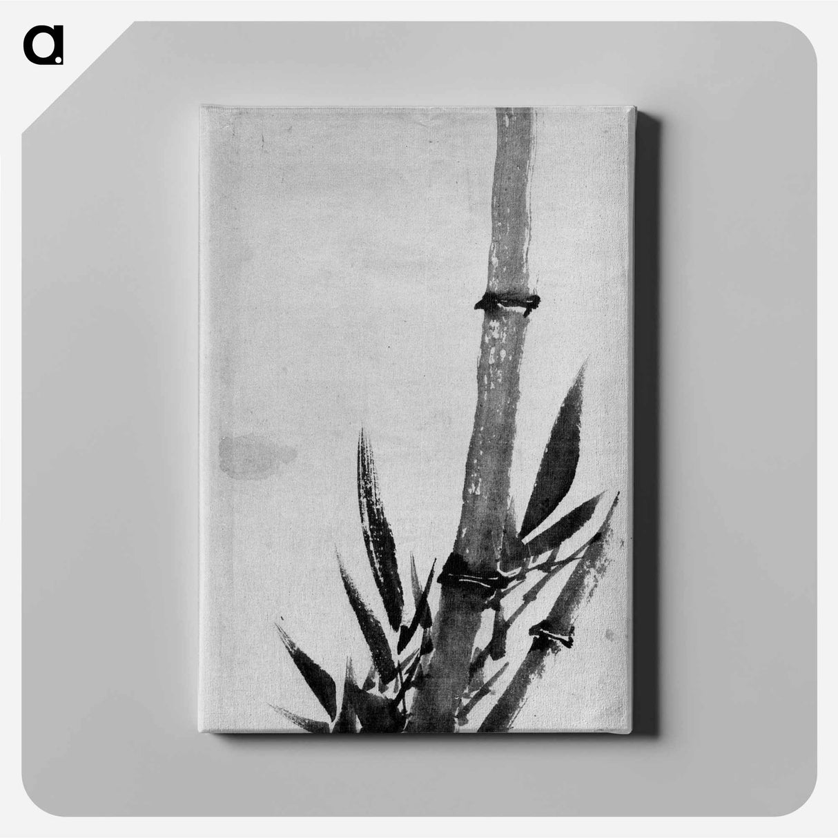 アートパネル-Bamboo - 葛飾 北斎 Canvas.