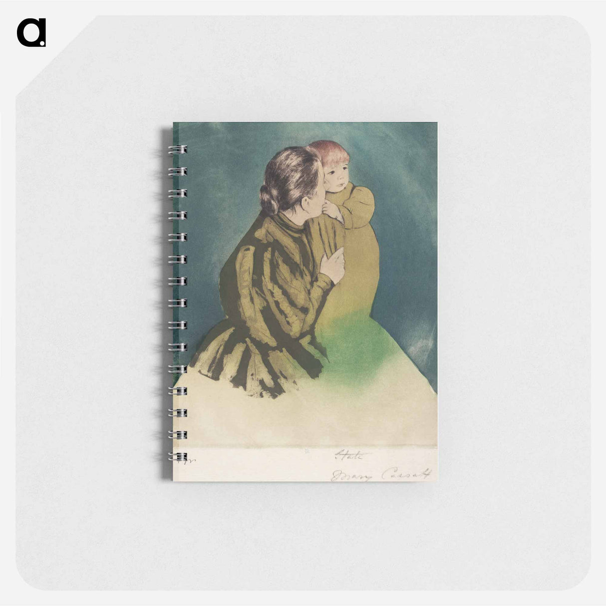 Peasant Mother and Child - メアリー カサット Memo.