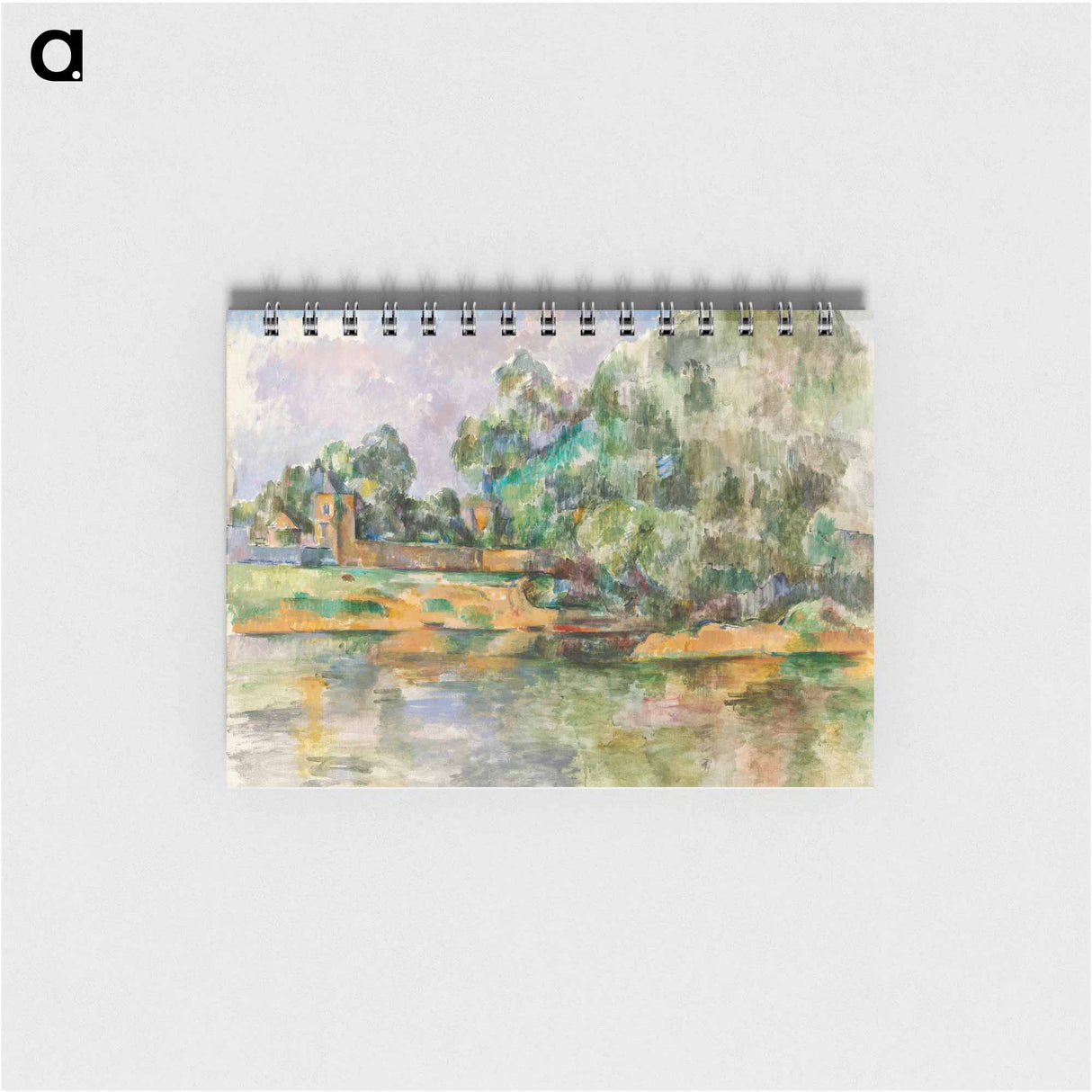 Riverbank - ポール セザンヌ Memo.