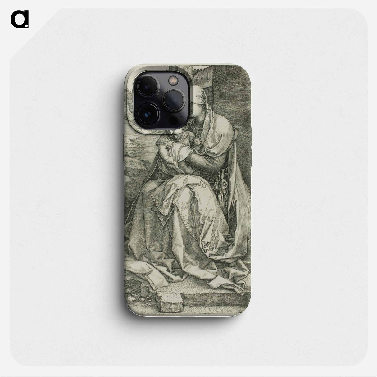 Madonna by the Wall - アルブレヒト デューラー Phone Case.
