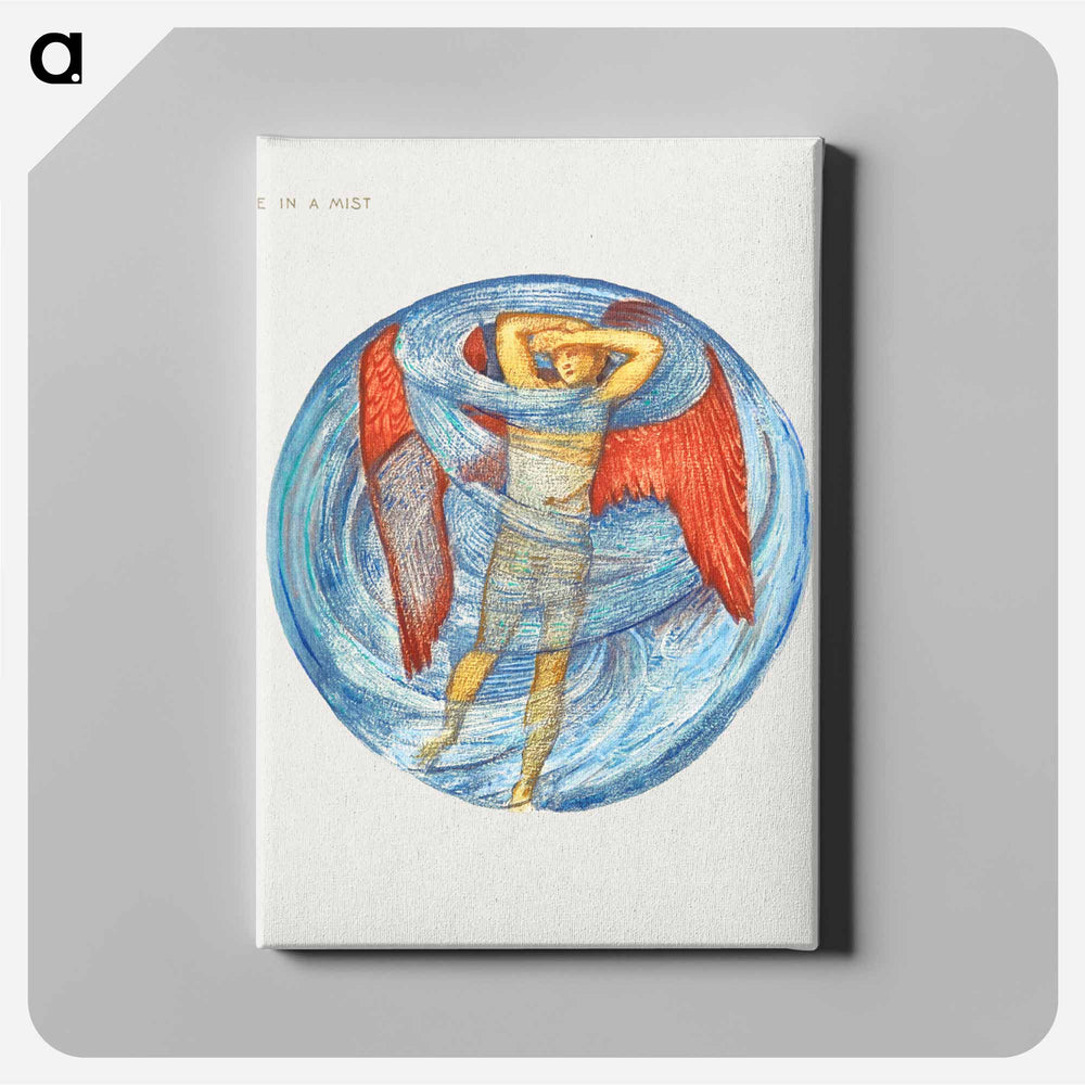 Love in a Mist - エドワード バーン ジョーンズ Canvas.