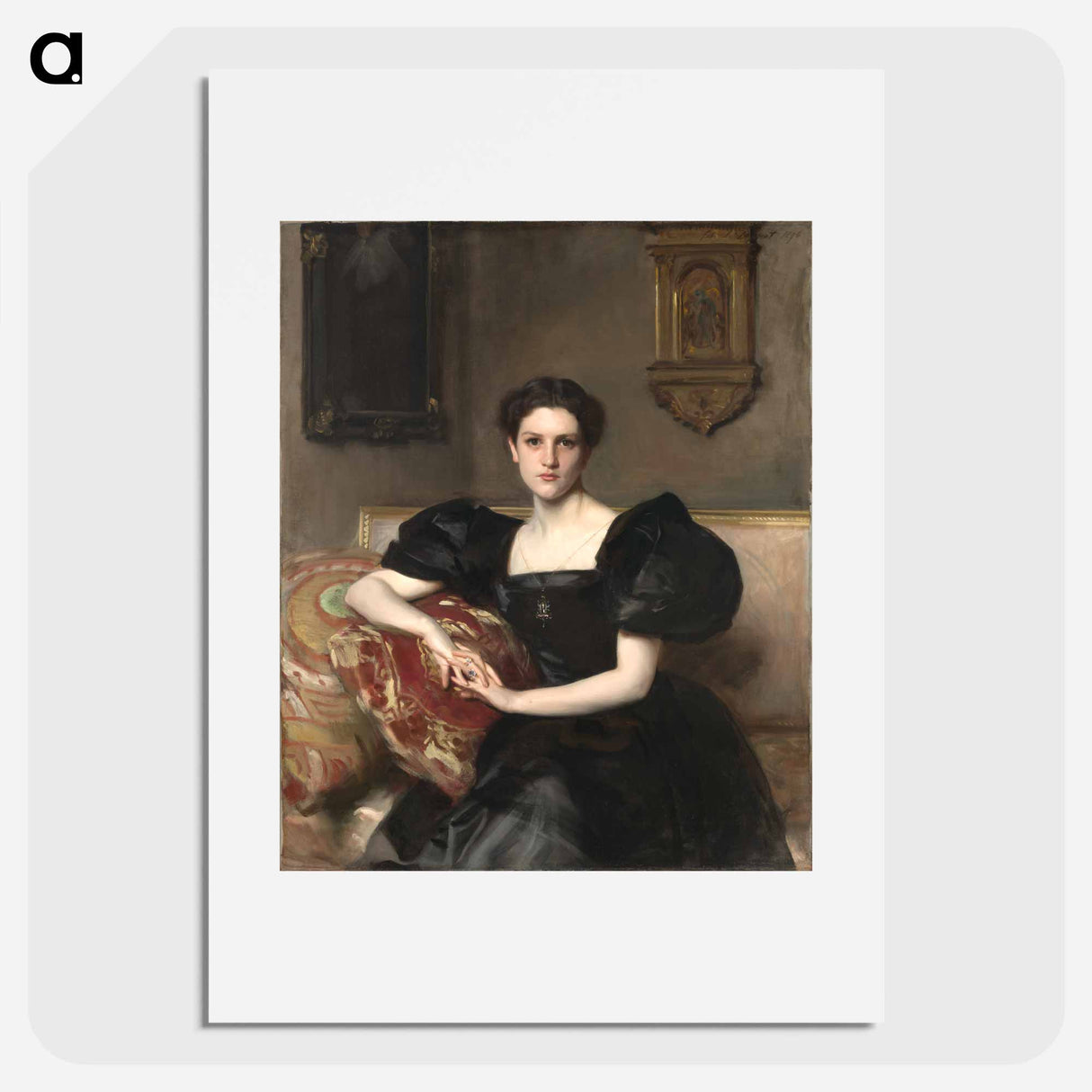 Elizabeth Winthrop Chanler (Mrs. John Jay Chapman) - ジョン シンガー サージェント Poster.