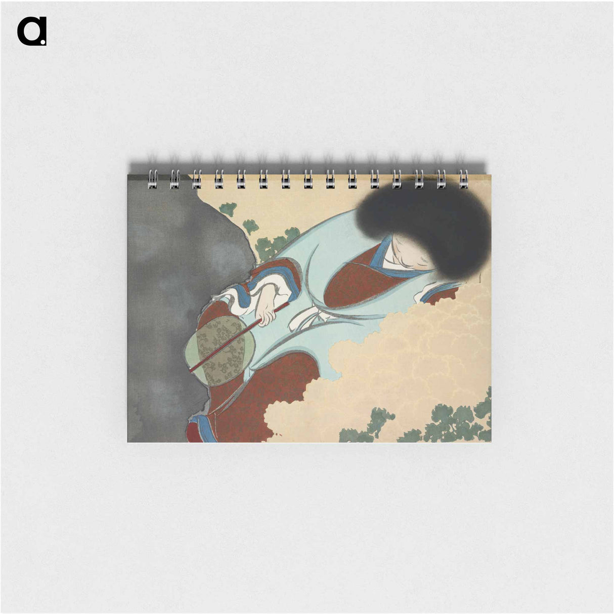 Chrysanthemums from Momoyogusa–Flowers of a Hundred Generations - 神坂 雪佳 Memo.