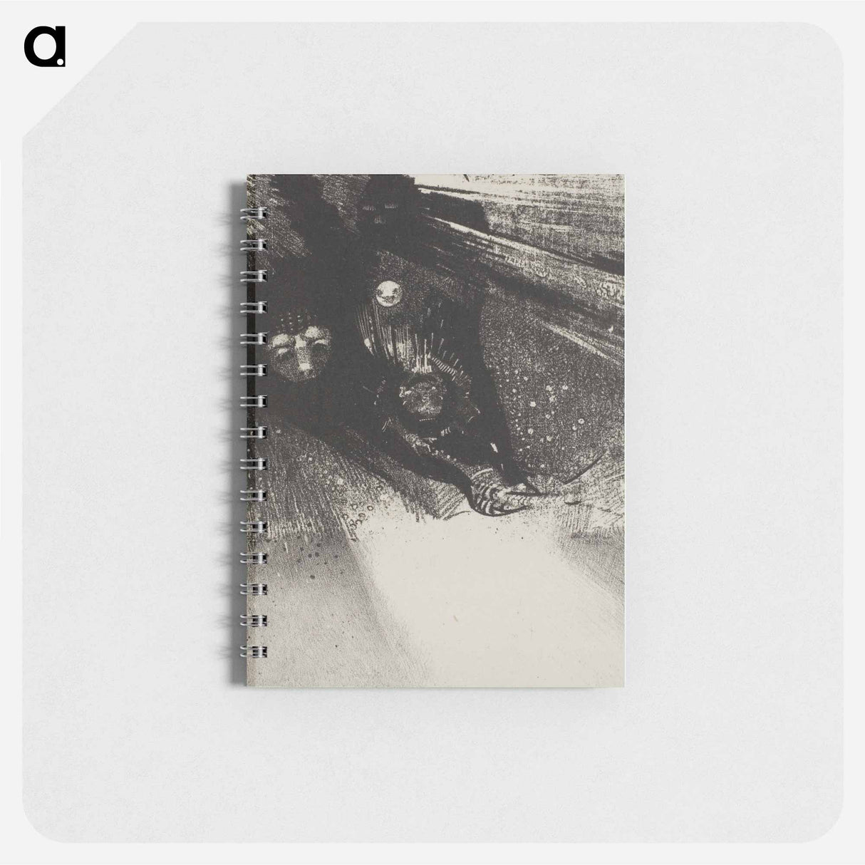 Larvae So Bloodless and So Hideous - オディロン ルドン Memo.