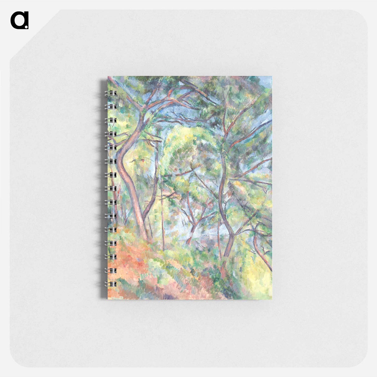 Sous-Bois - ポール セザンヌ Memo.