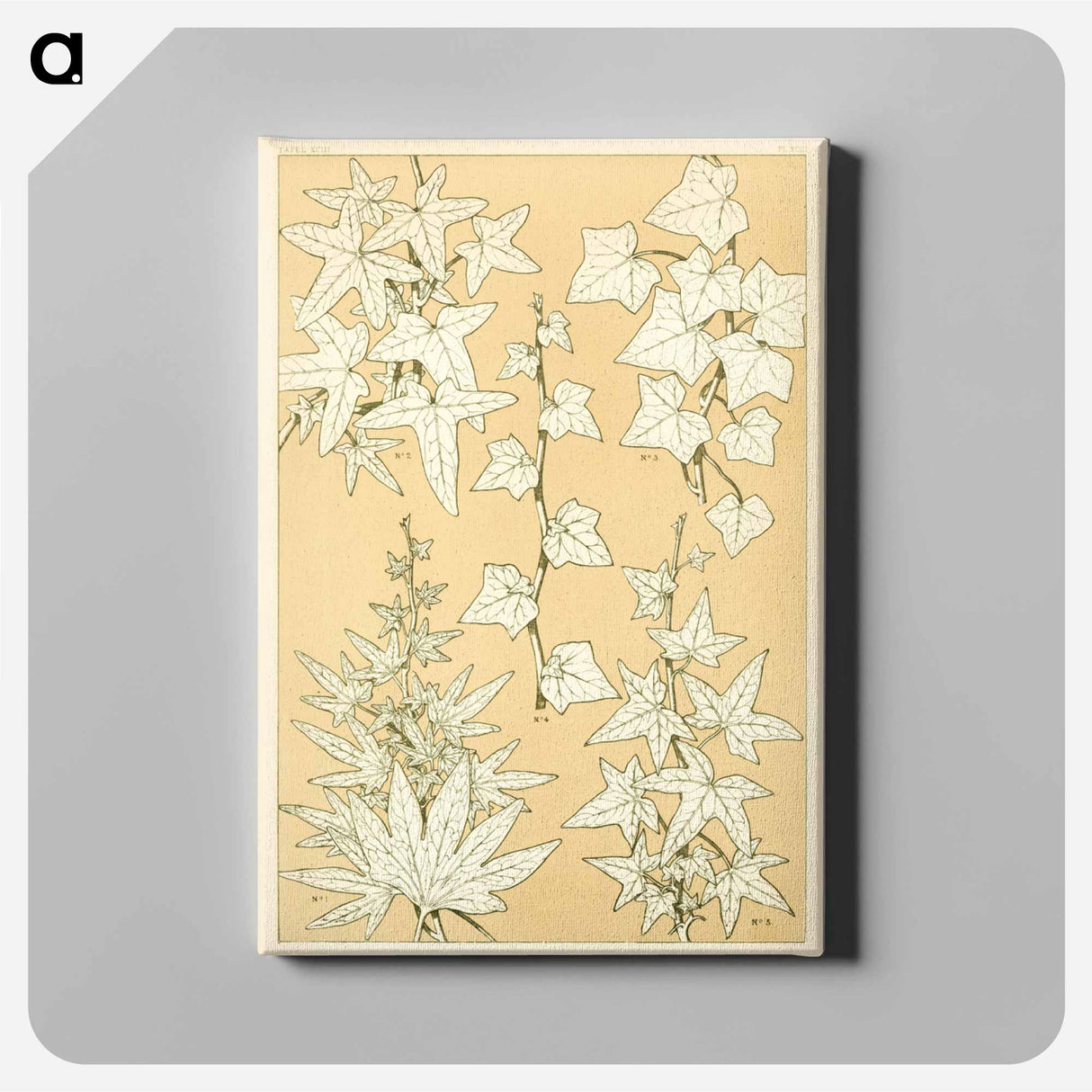 アートパネル-Nineteenth-Century Ornament
- 装飾の文法 Canvas.