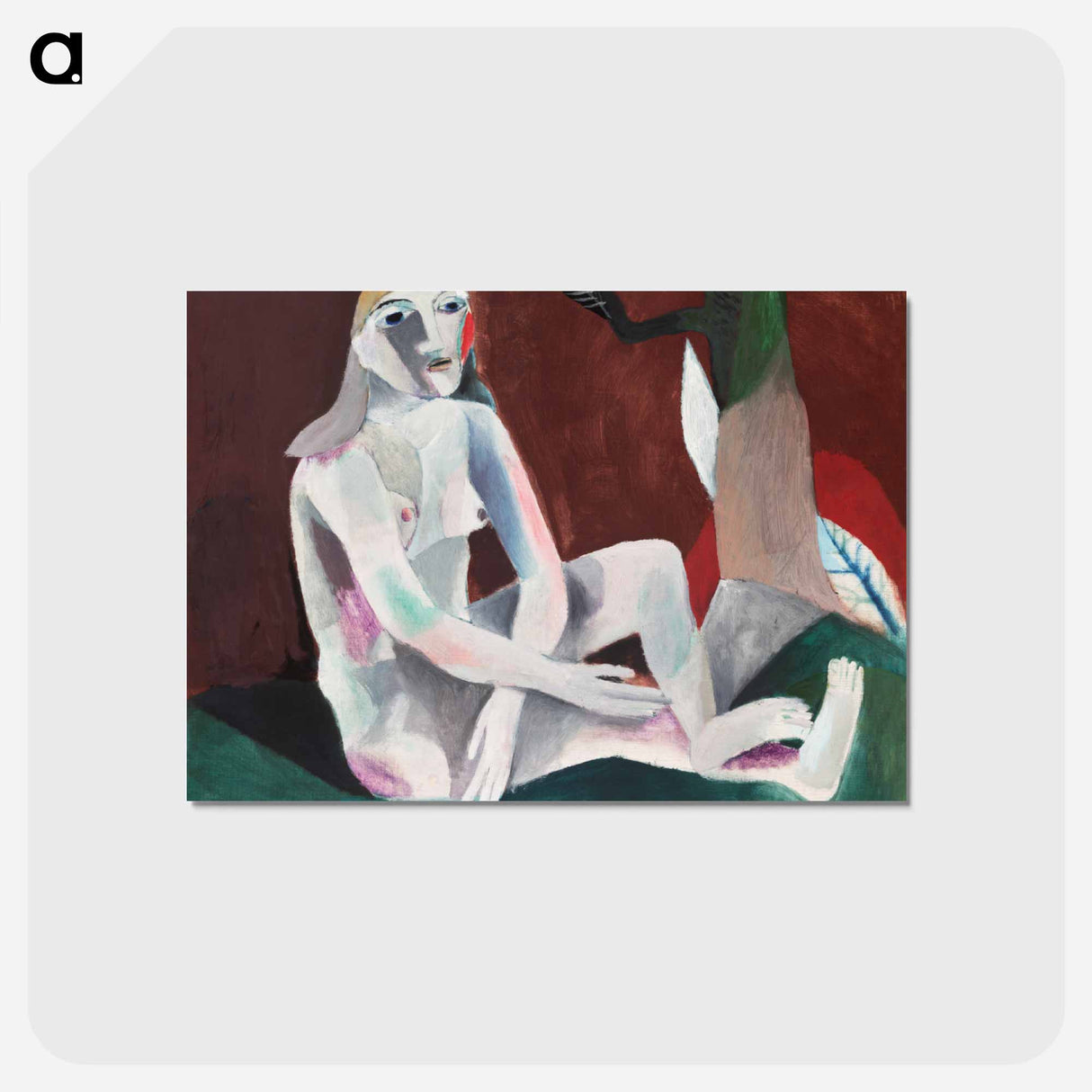 アートポストカード-Seated Nude
- イェール大学アートギャラリー Postcard.
