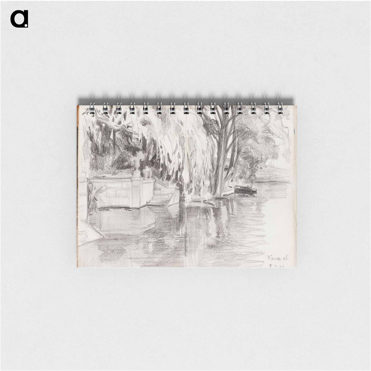 (unknown) part of a sketchbook - アルバート エーデルフェルト Memo.