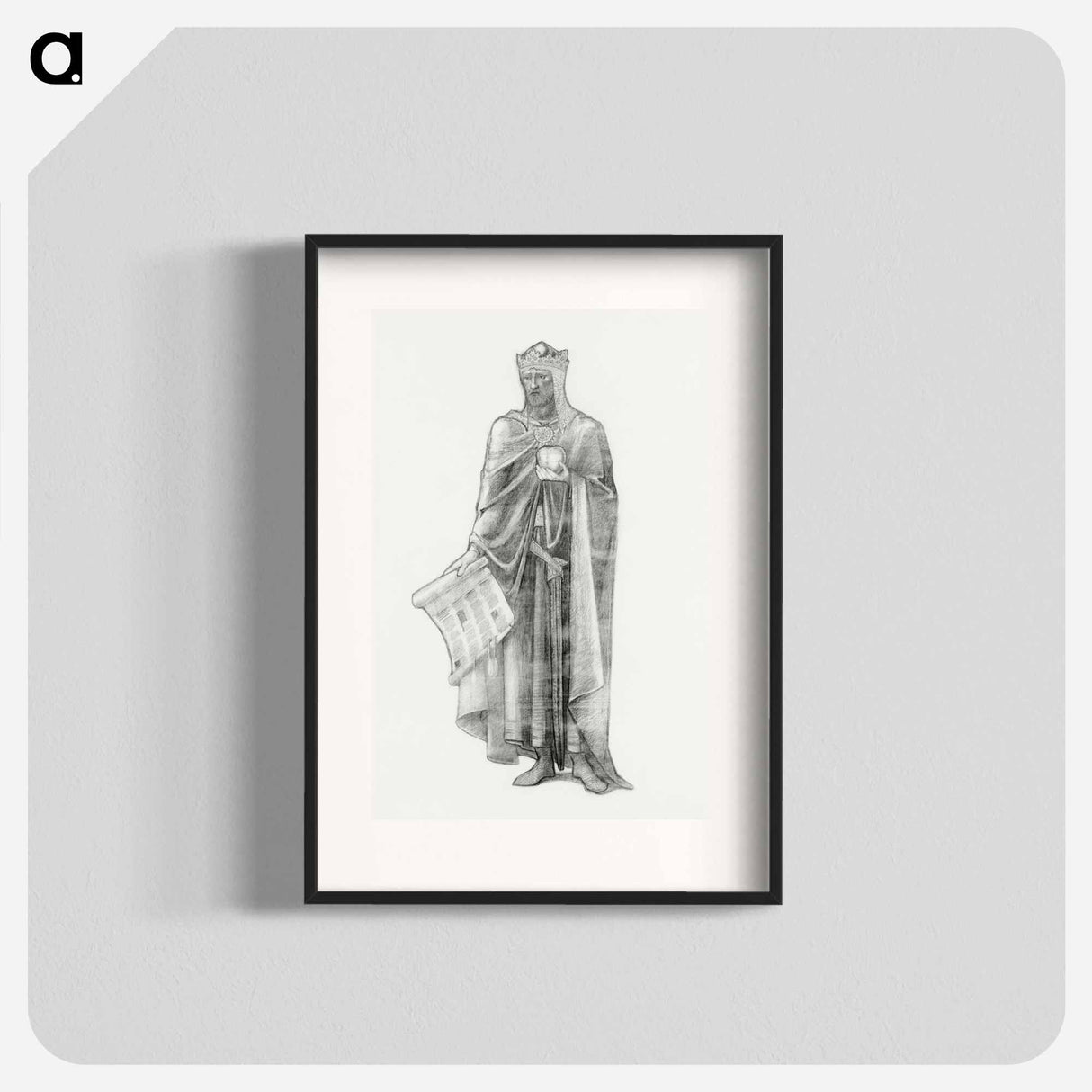 Robert the Bruce - エドワード バーン ジョーンズ Poster.