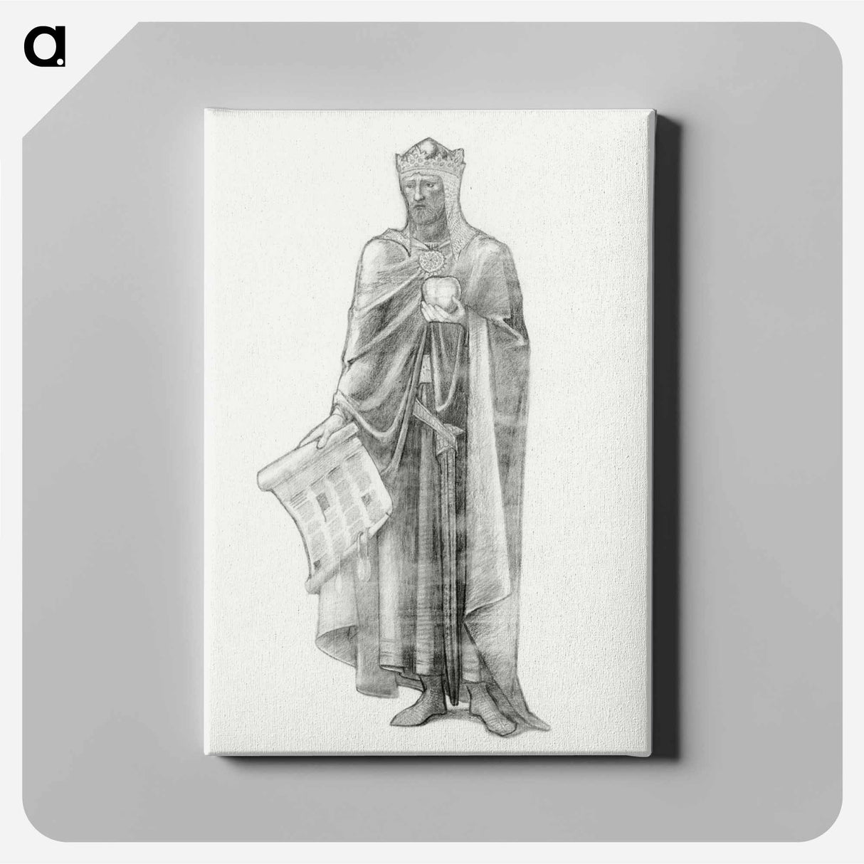 Robert the Bruce - エドワード バーン ジョーンズ Canvas.