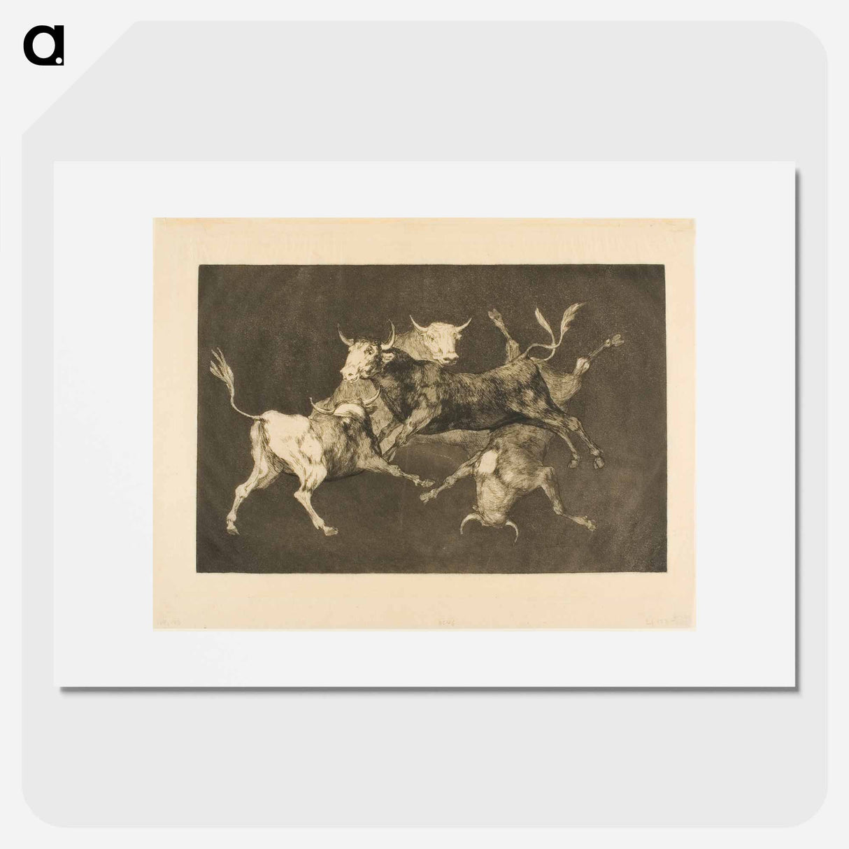 Fool’s Folly - フランシスコ デ ゴヤ Poster.