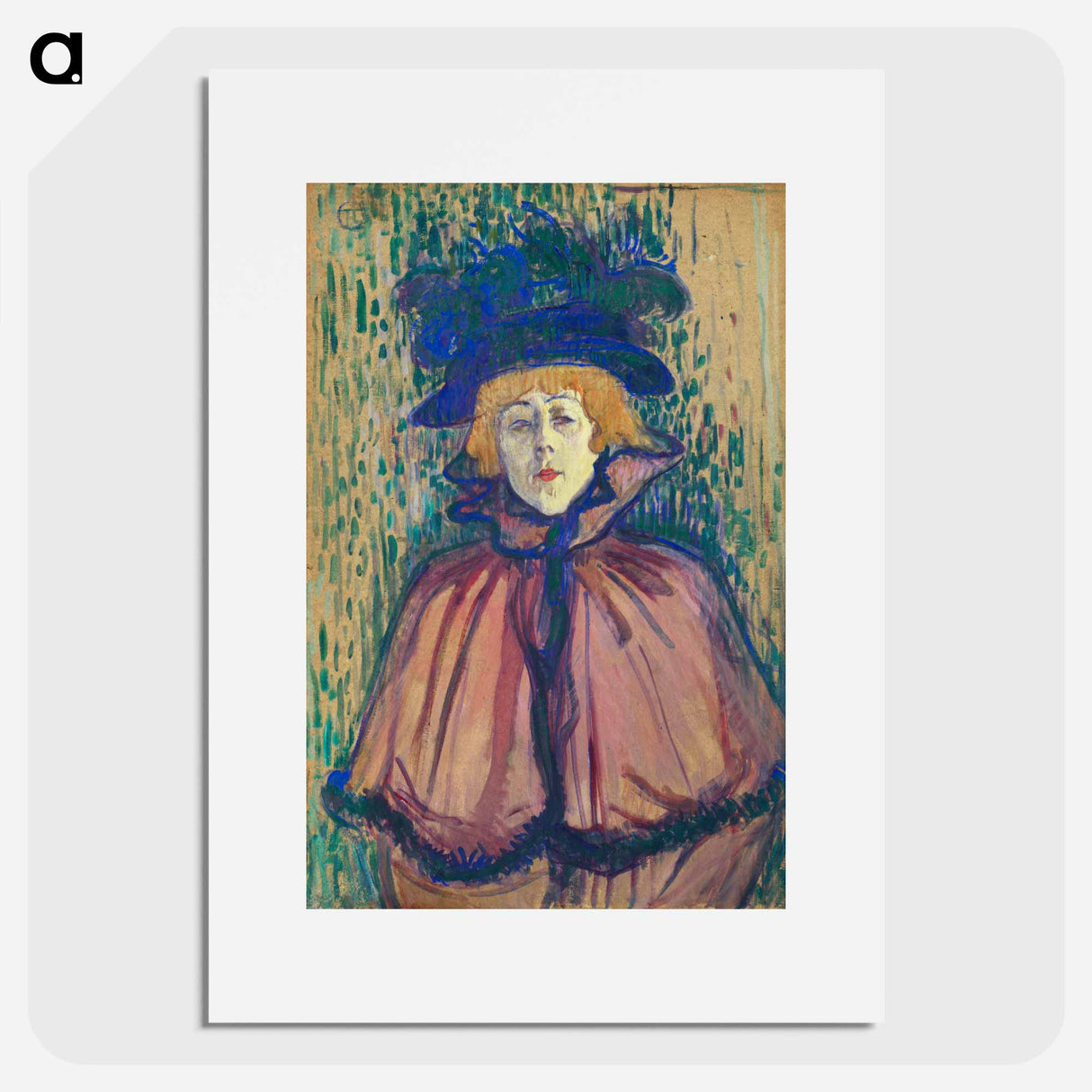 Jane Avril - Henri de Toulouse-Lautrec Poster.