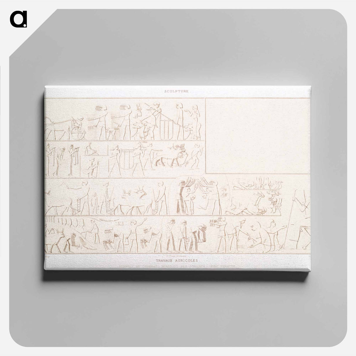 アートパネル-Agricultural Work
- エジプト美術史 Canvas.