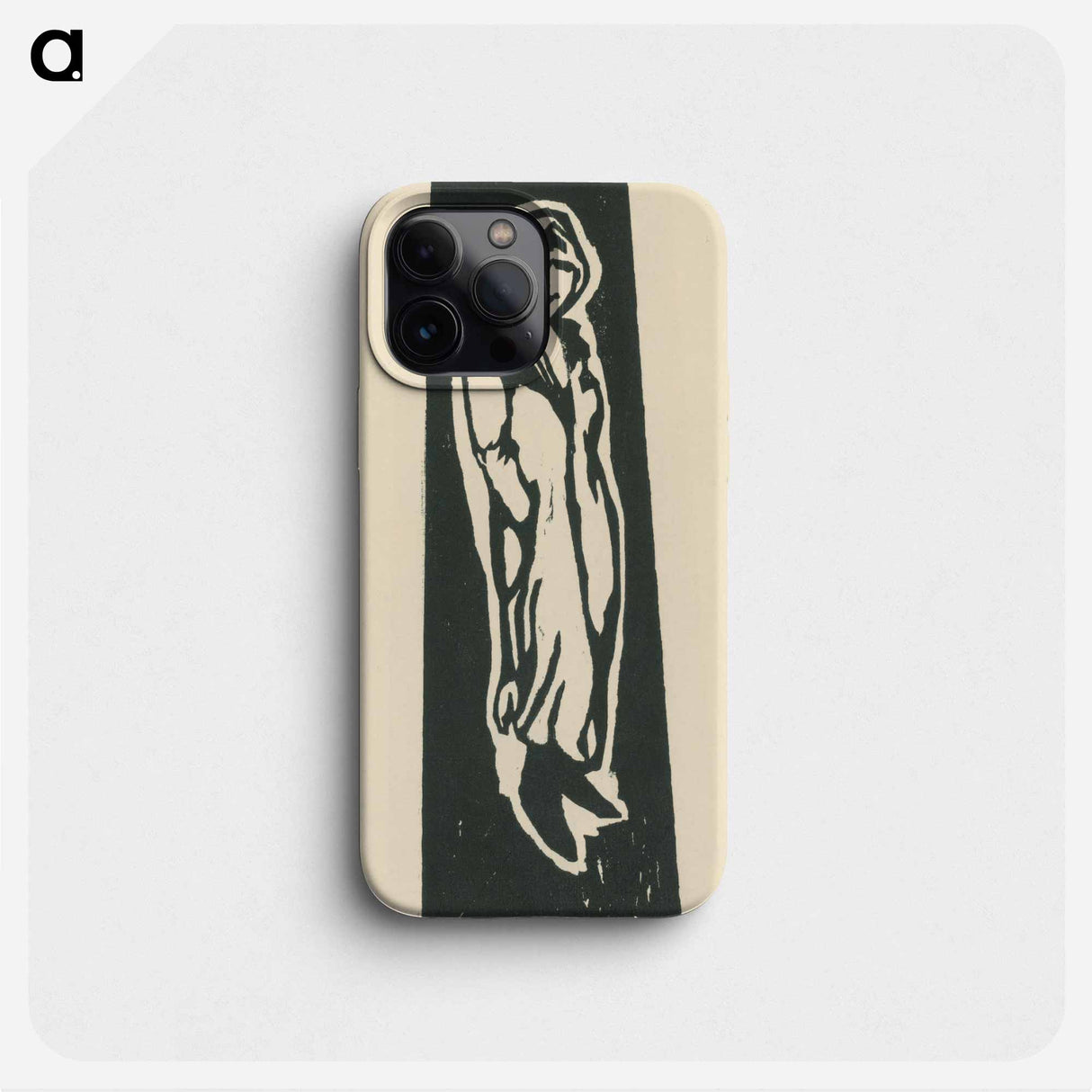 Standing little girl - Paul Gauguin Phone Case.