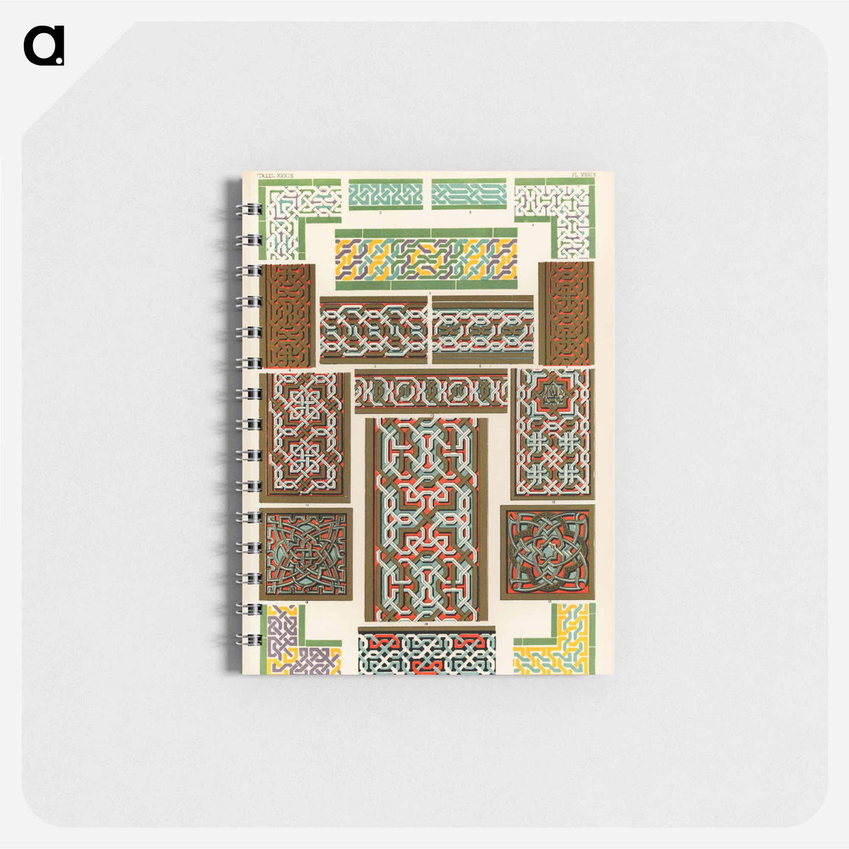 アートメモ帳-Grammar of Ornament Illustration
- 装飾の文法 Memo.
