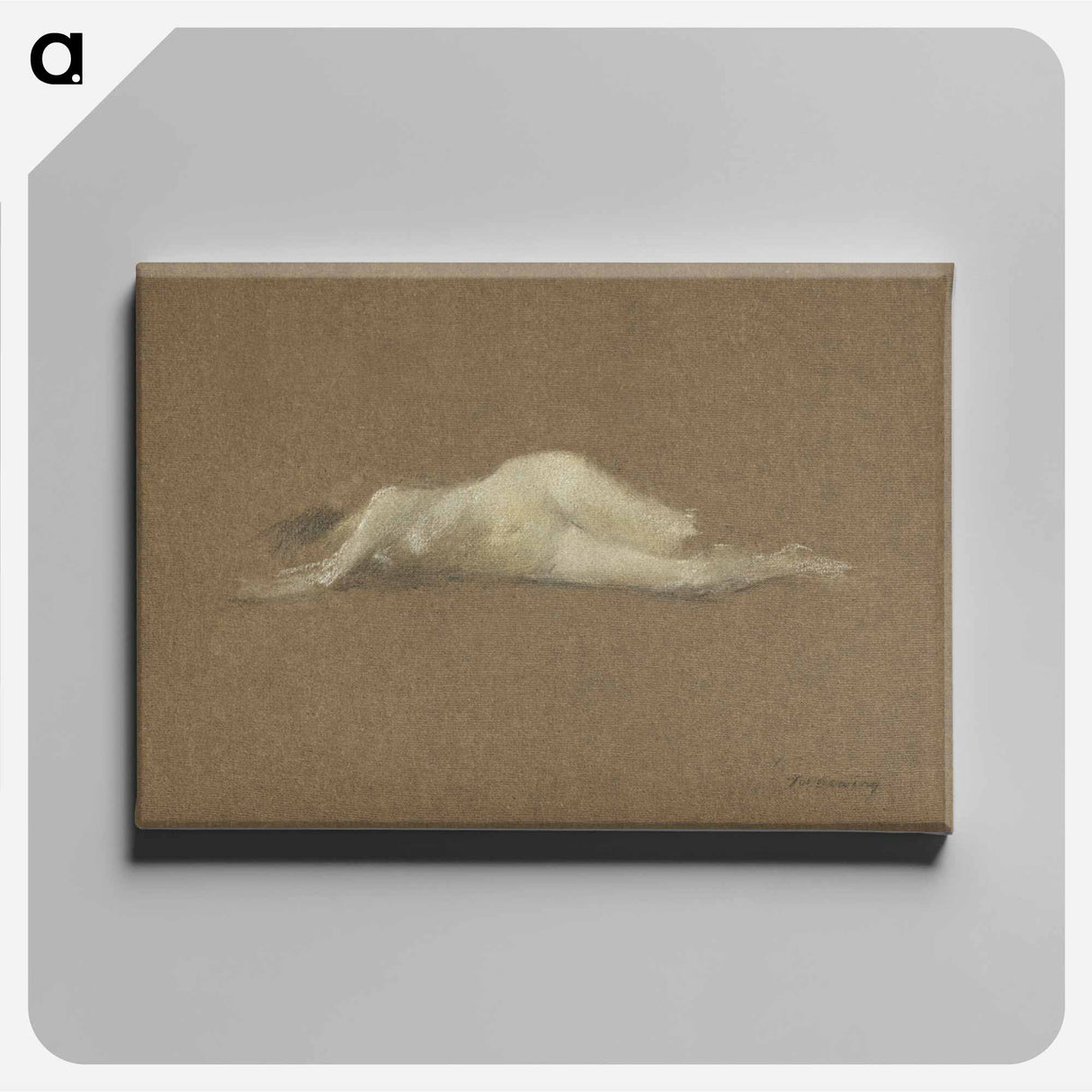 アートパネル-Nude Woman on Her Side
- イェール大学アートギャラリー Canvas.