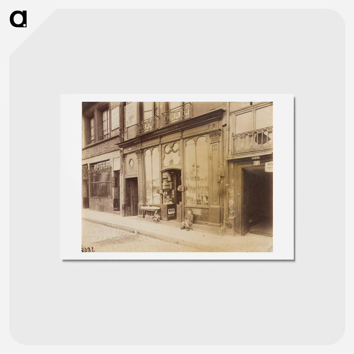 アートポストカード-Perfumery
- ウジェーヌ アジェ Postcard.