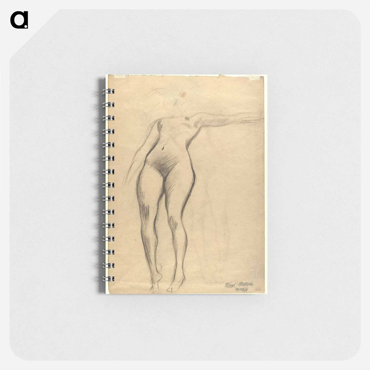 Figure study and detailed studies - グスタフ クリムト Memo.