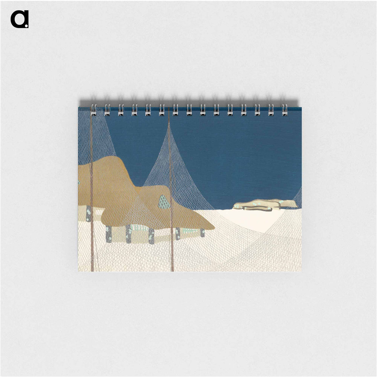 Vissersdorpje - 神坂 雪佳 Memo.