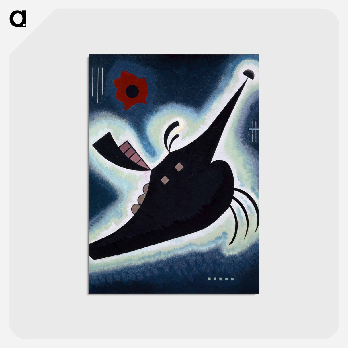 アートポストカード-Pointed Black
- バーゼル美術館 Postcard.