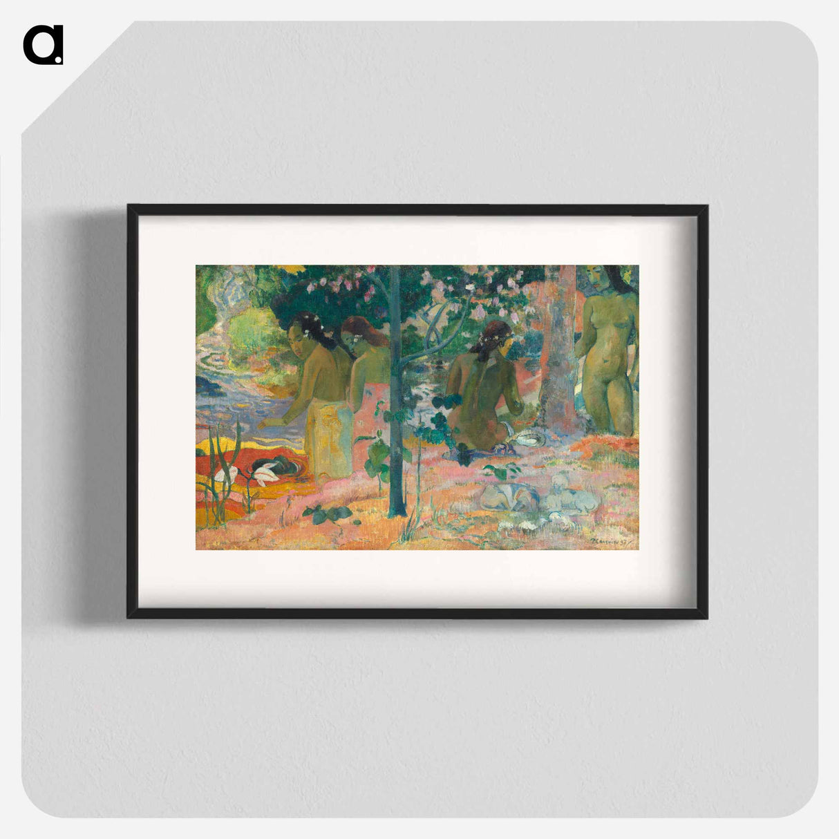 The Bathers - Paul Gauguin Poster.