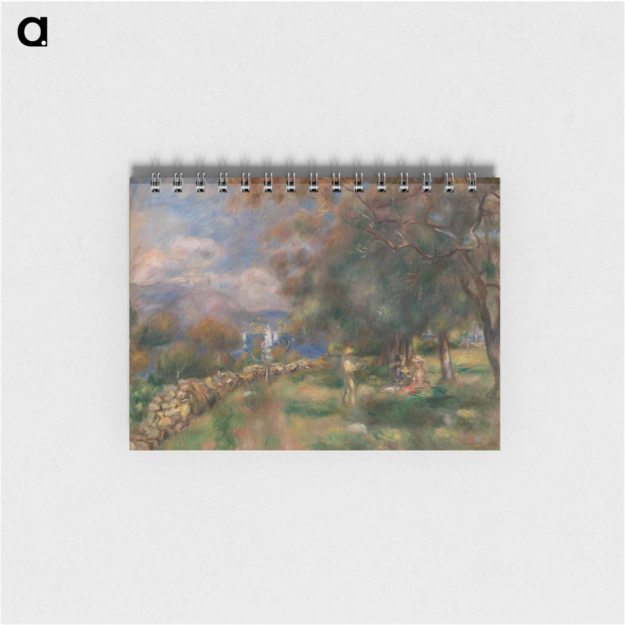 Peninsula of Saint-Jean - ピエール オーギュスト ルノワール Memo.