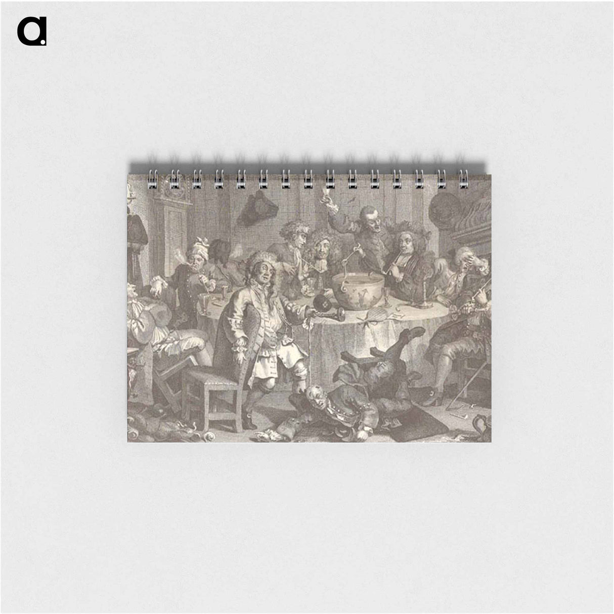 アートメモ帳-A Midnight Modern Conversation - ウィリアム ホガース Memo.