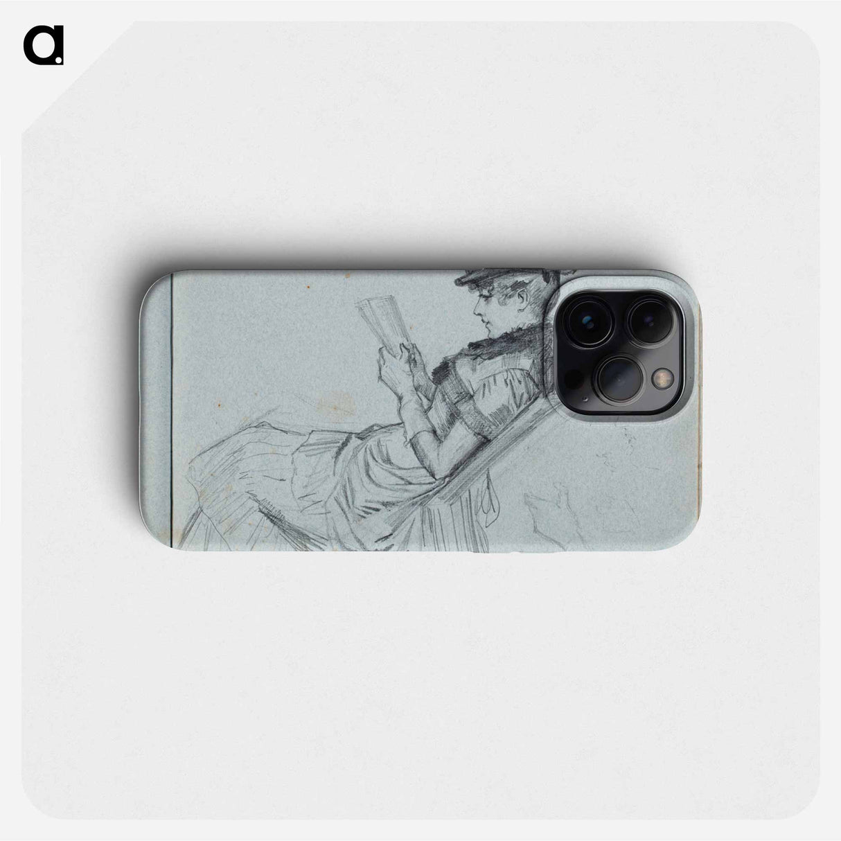 (unknown) part of a sketchbook - アルバート エーデルフェルト Phone Case.