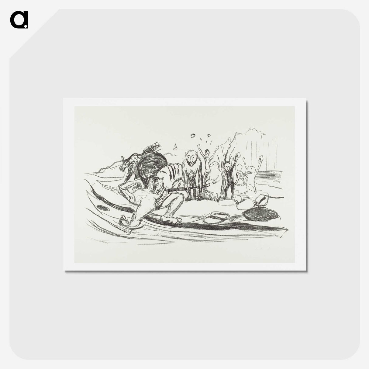2-30_Edvard-Munch_hagaki