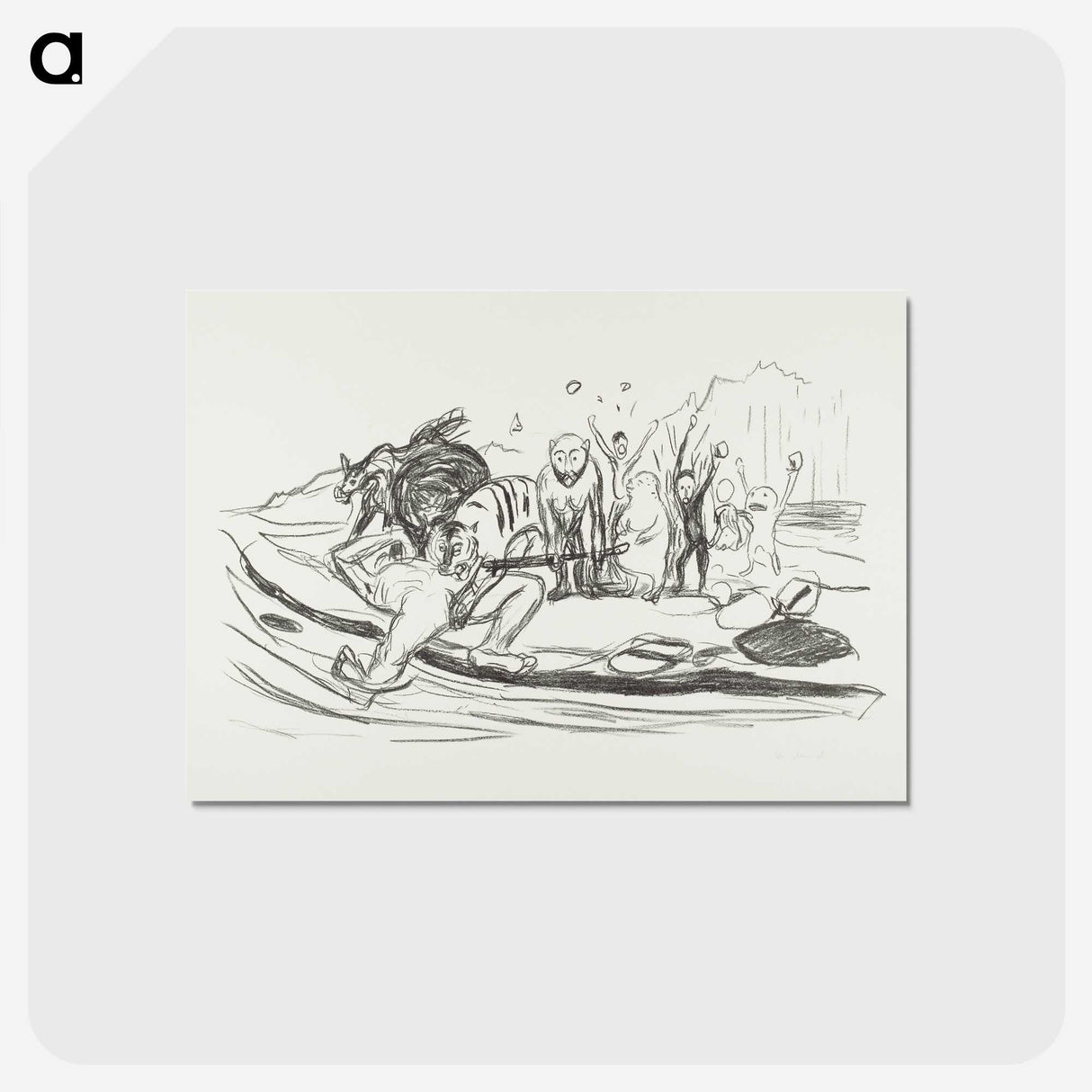 2-30_Edvard-Munch_postcard