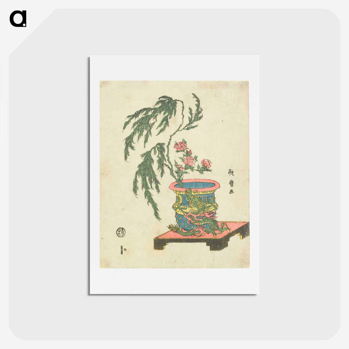 2-30_Kitagawa-Utamaro_hagaki