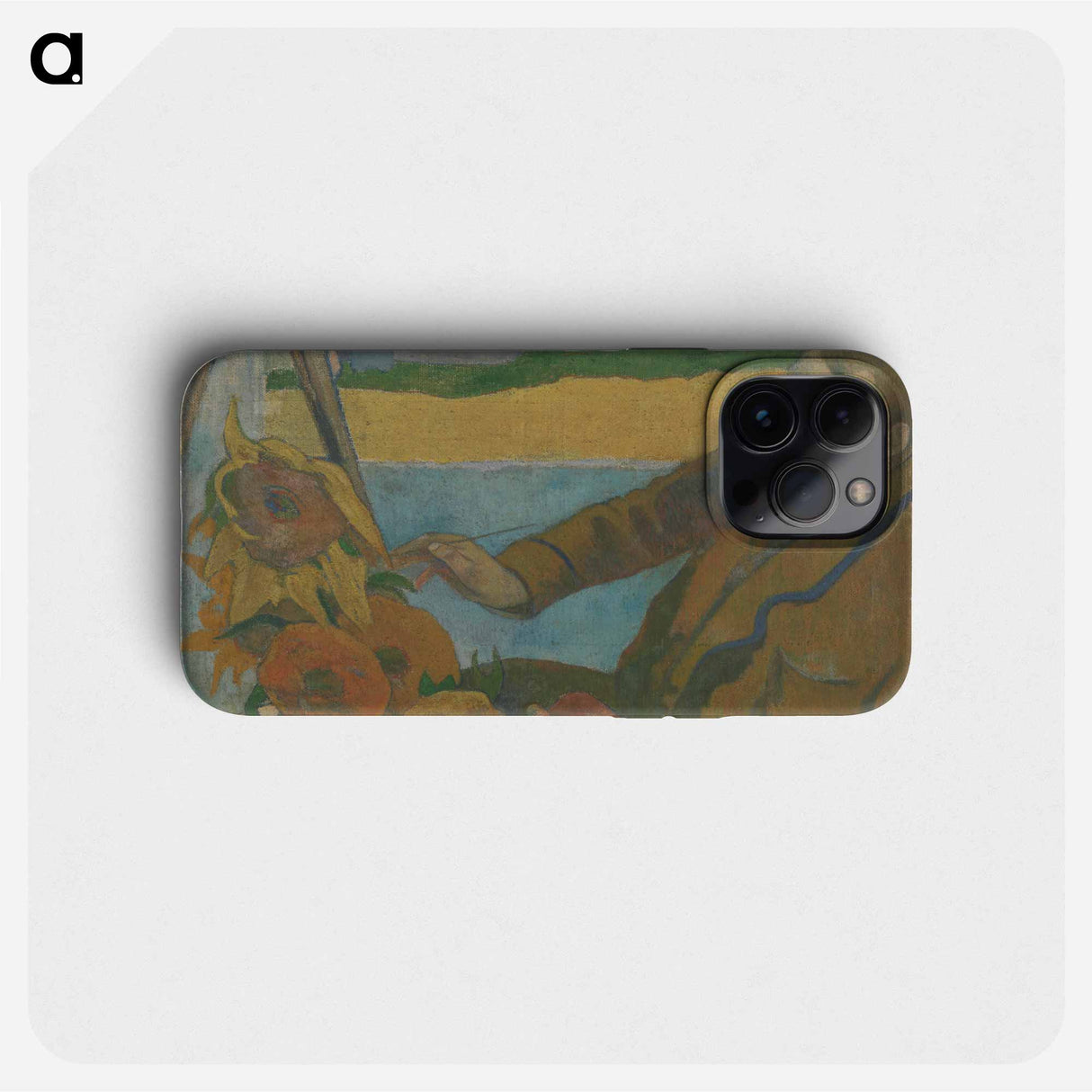The Painter of Sunflowers - Paul Gauguin Phone Case.