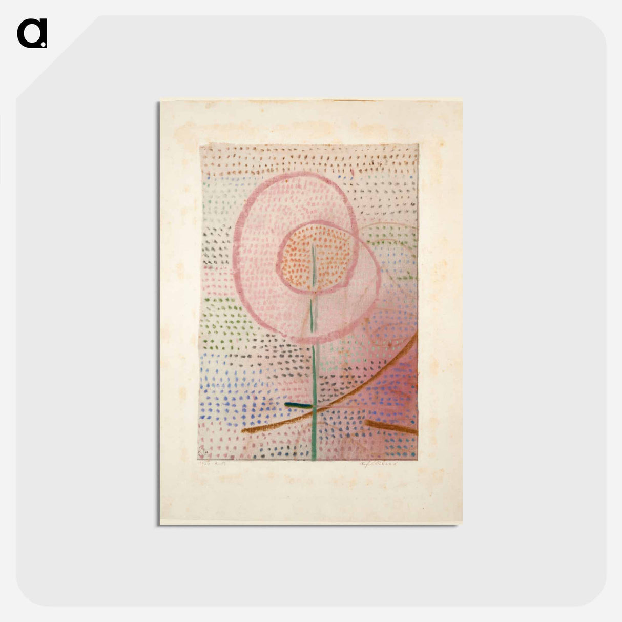 Blossoming
- パウル クレー Postcard.