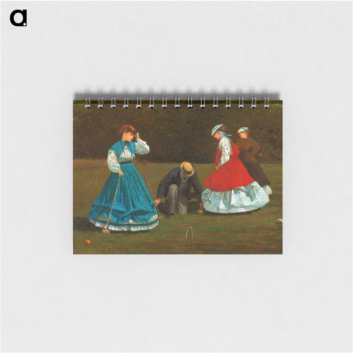 Croquet Scene - ウィンスロー ホーマー Memo.