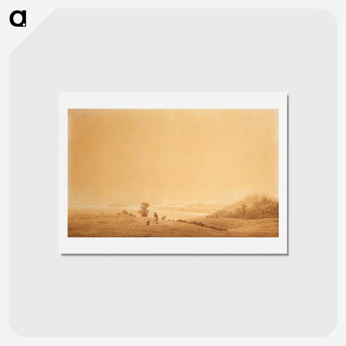 2-31_Caspar-David-Friedrich_hagaki