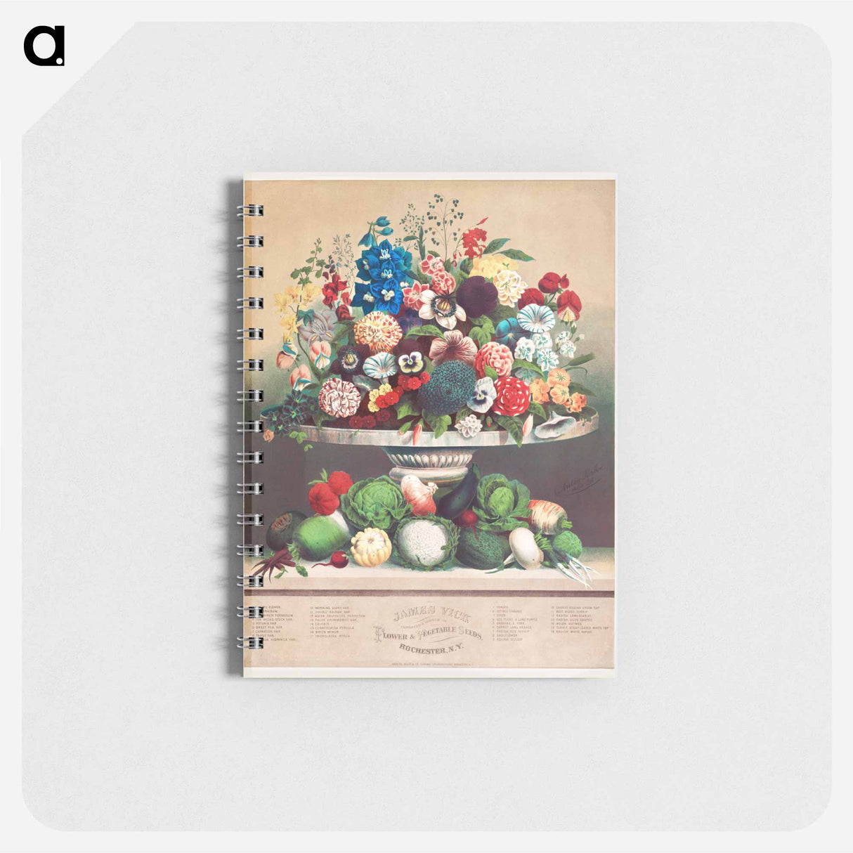 アートメモ帳-Flowers and Vegetables
- クリーブランド美術館 Memo.