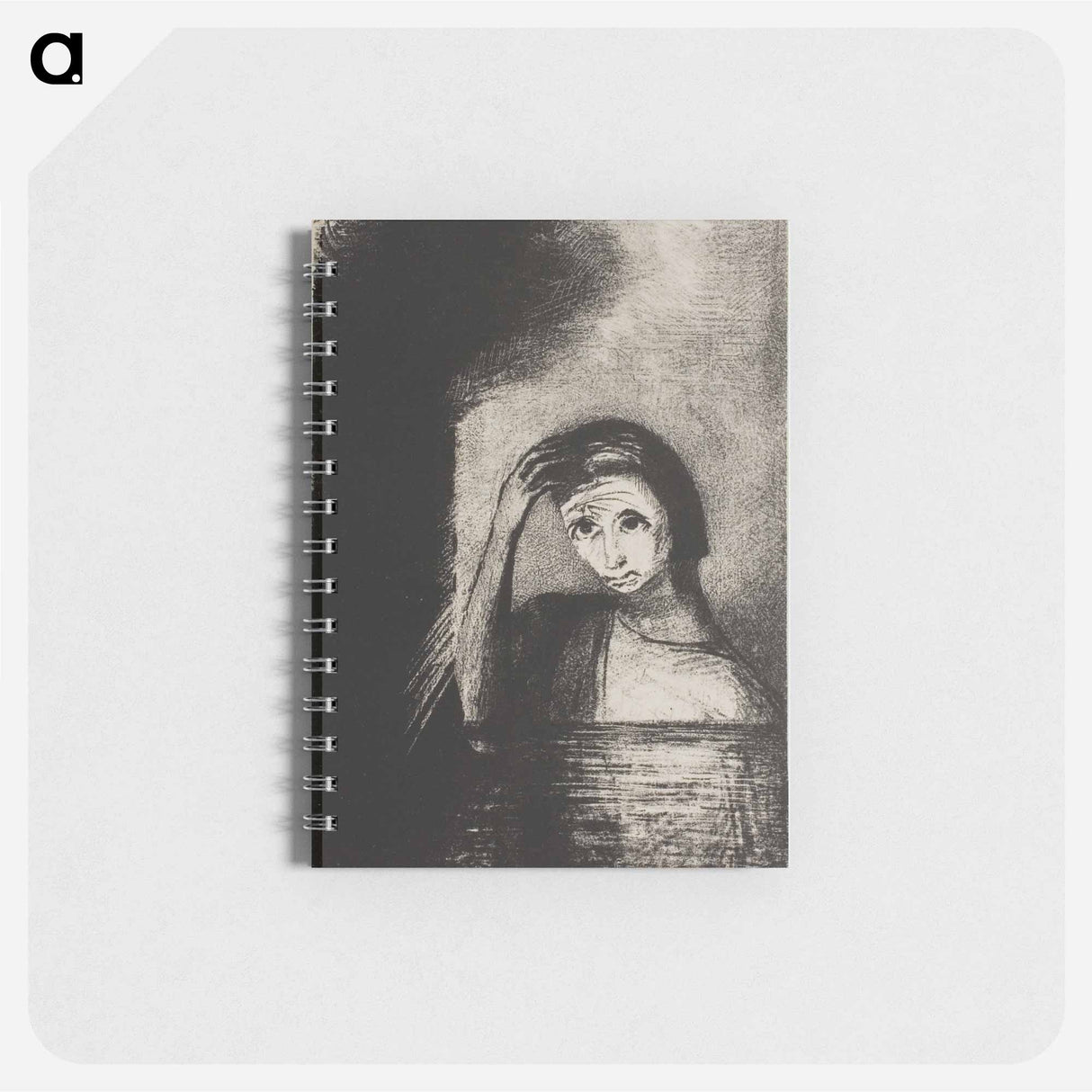 Frontispiece from Emile Verhaeren's Les Debacles - オディロン ルドン Memo.