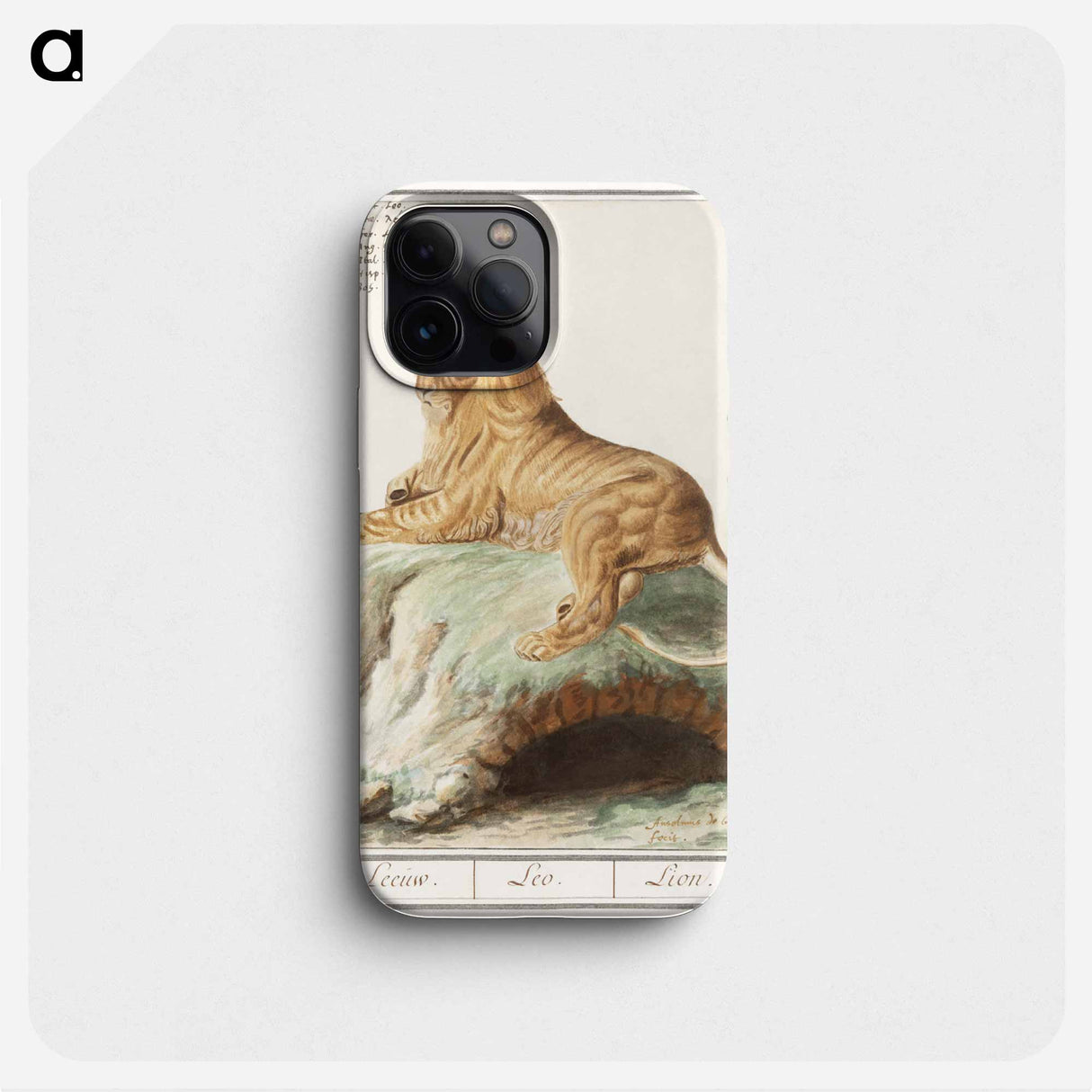 Lion - アンセルムス ボエティウス デ ブート Phone Case.