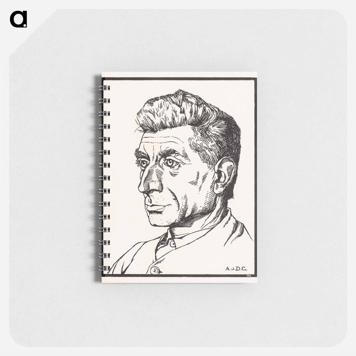 Portrait of a man - ユリー デ フラーハ Memo.