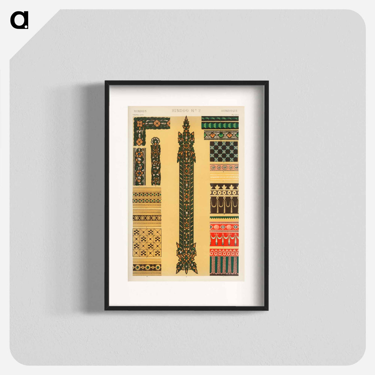アートポスター-Nineteenth-Century Ornament
- 装飾の文法 Poster.