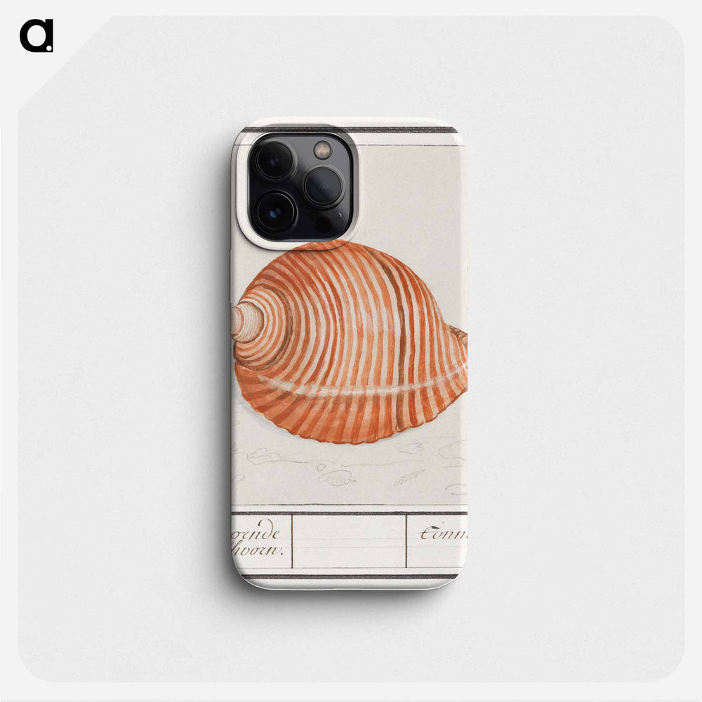 Shell of a sea snail - アンセルムス ボエティウス デ ブート Phone Case.