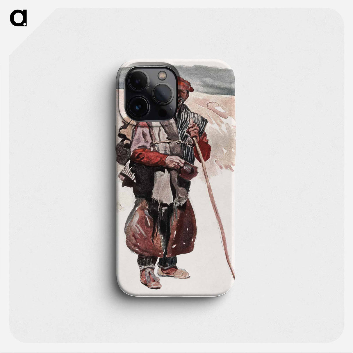 A Spanish tramp - Edward Penfield Phone Case.