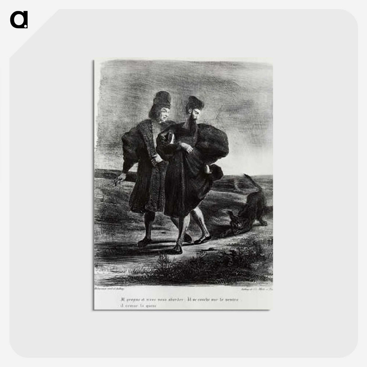 2-33_Eugene-Delacroix_postcard