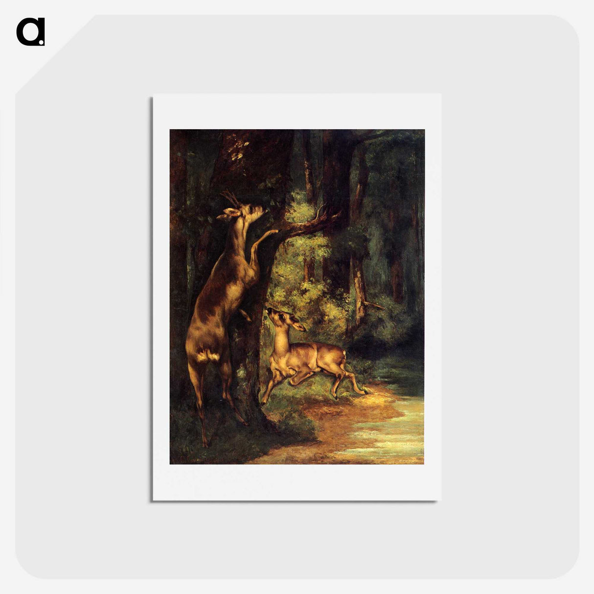 2-33_Gustave-Courbet_hagaki