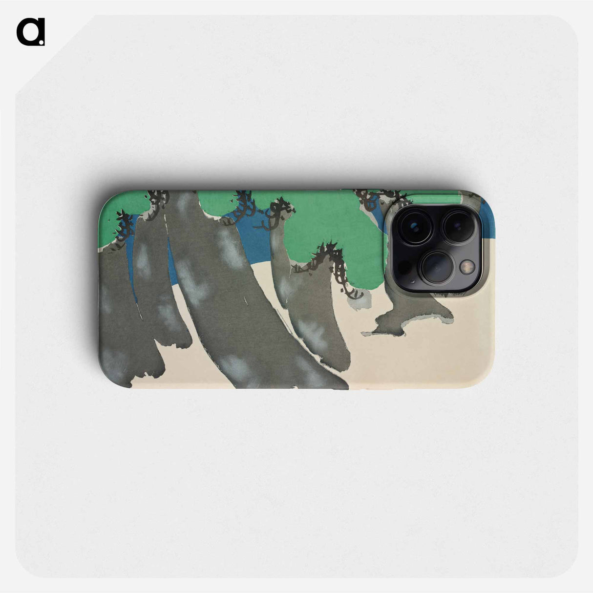 Trees from Momoyogusa–Flowers of a Hundred Generations - 神坂 雪佳 Phone Case.