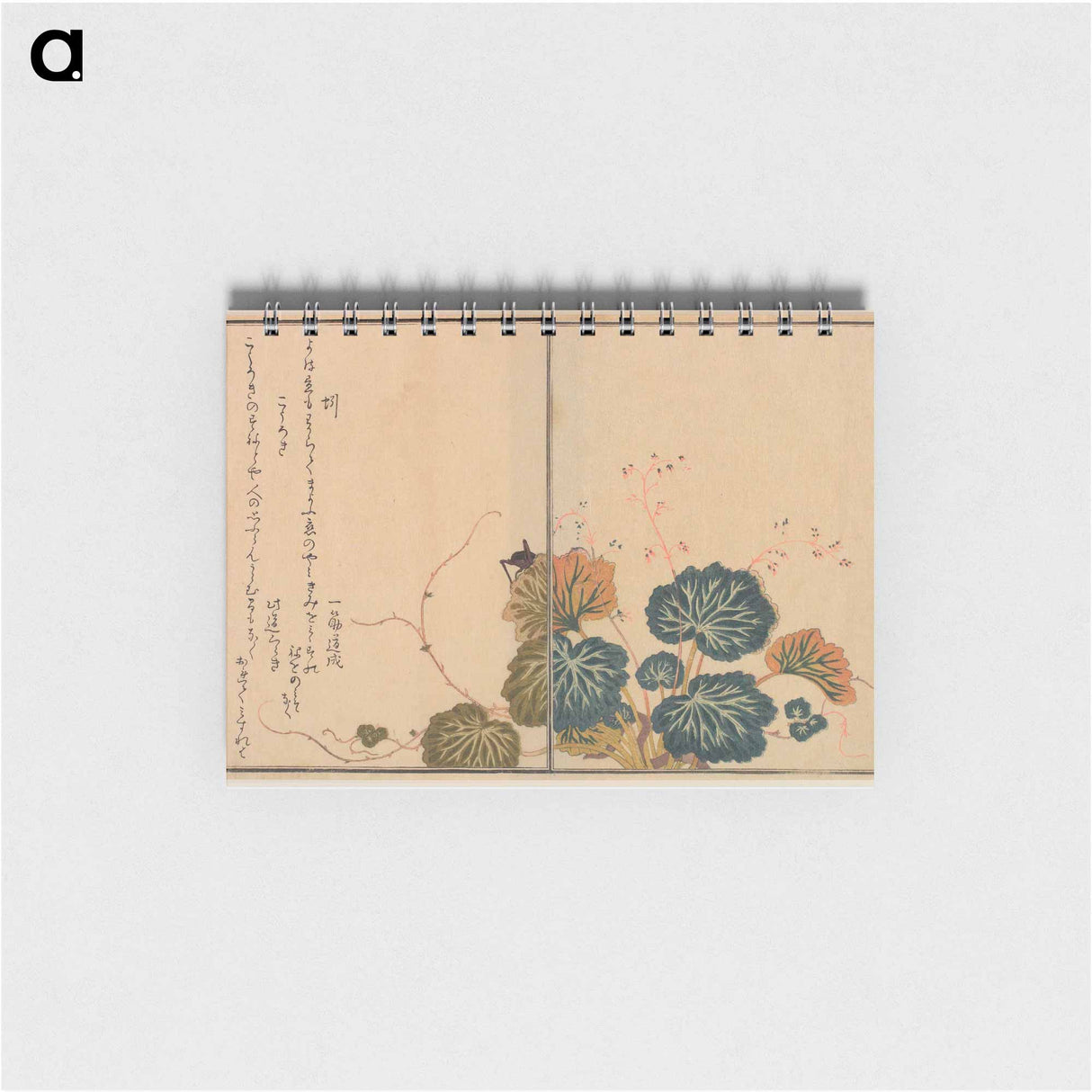 Illustrated Poem Book - 喜多川 歌麿 Memo.
